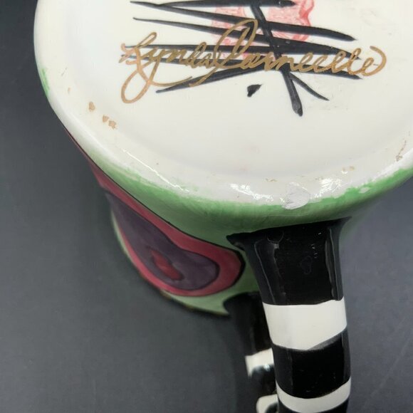 SWAK Lynda Corneille HOUND DOGS Mug Coffee Cup Signed Dog Design 16 oz - Picture 10 of 10